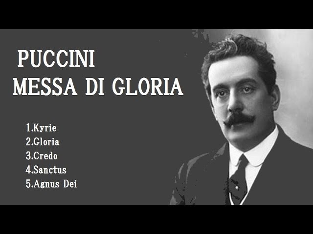 Puccini Gloria